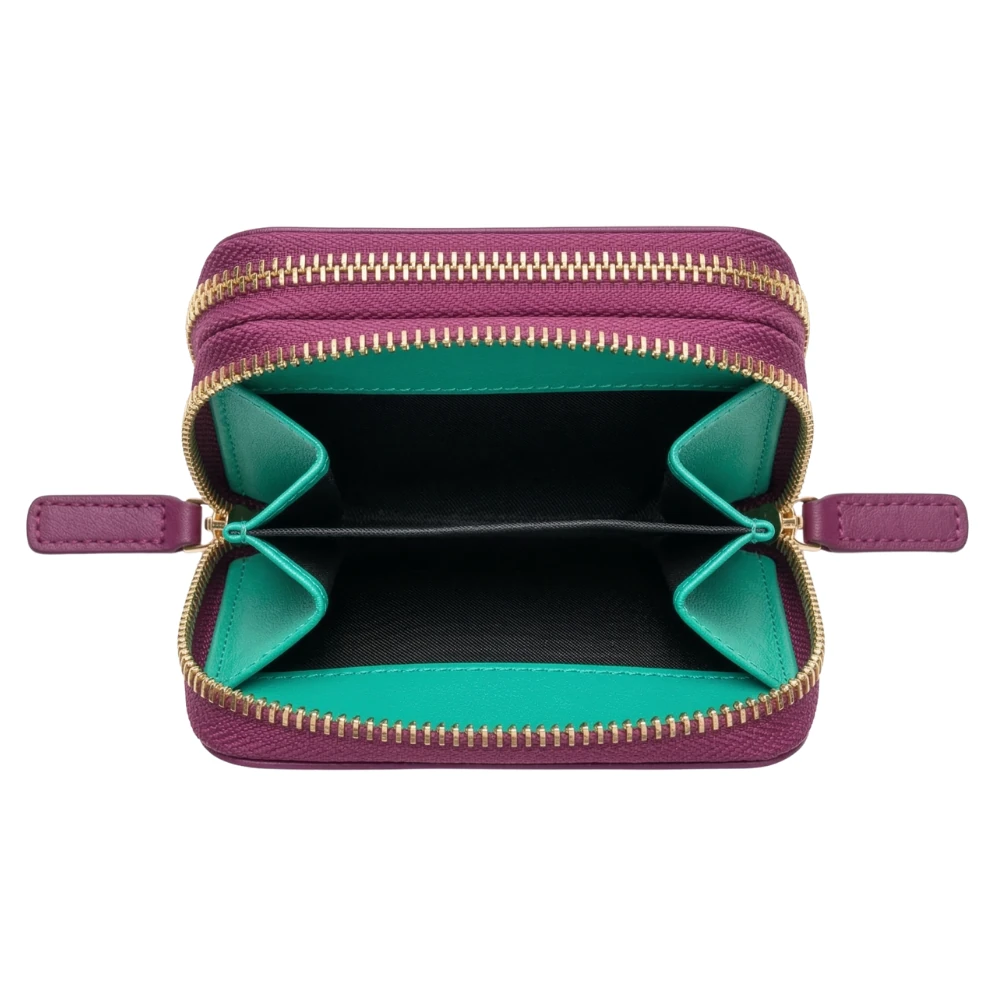 Cartera de mujer VCoral arriba abierta 1