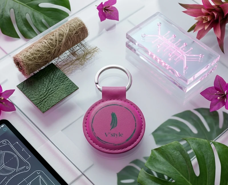 Fabricacion de accesorios de piel vegana