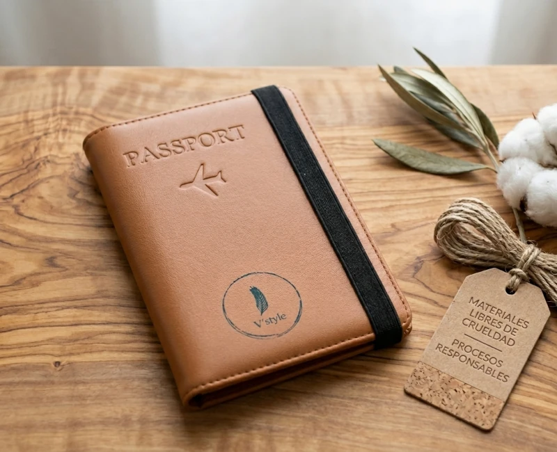 Marroquineria y accesorios de piel vegana