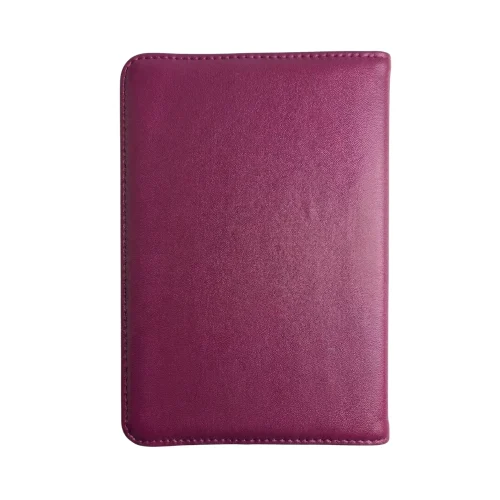 Porta pasaporte mujer vcoral trasera