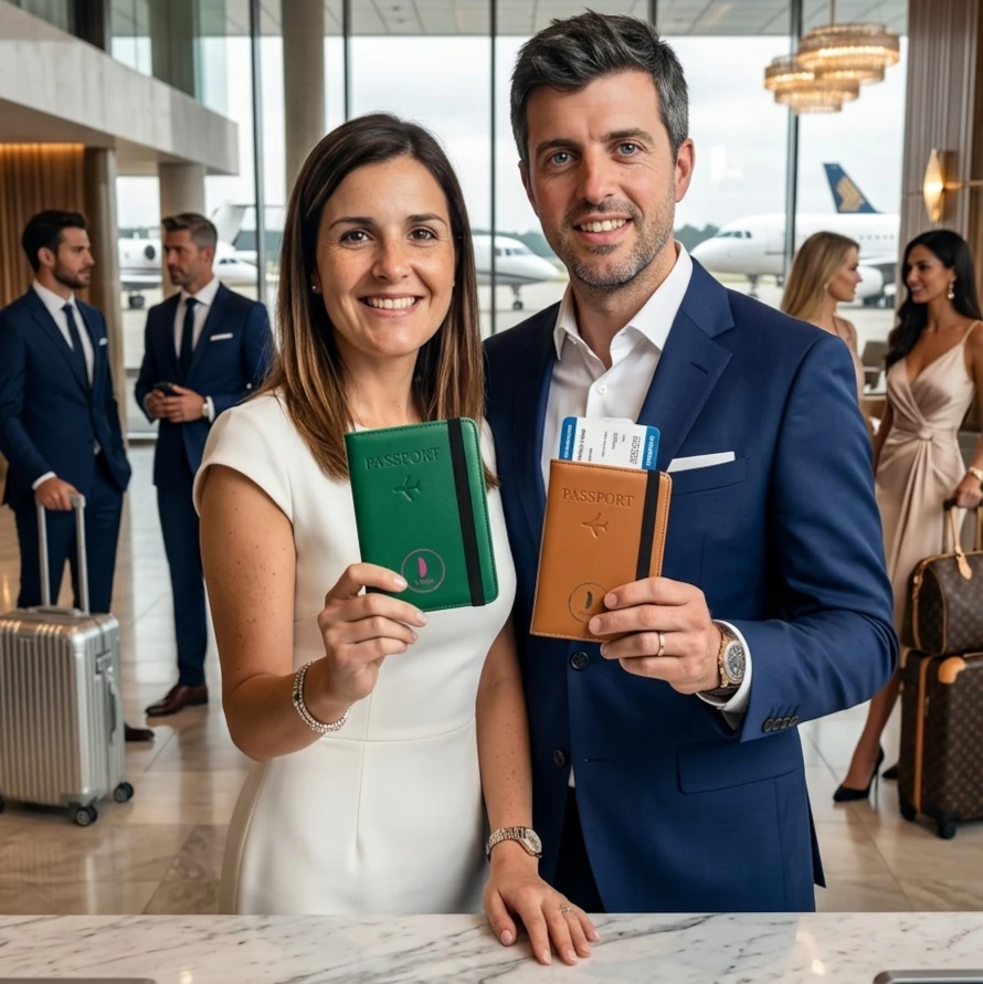 Carteras de piel vegana alta calidad